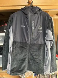 Bristol フリースジャケット Lサイズ ブラック/グレー　美品