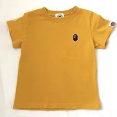 A BATHING APE BAPE BABYMILO Tシャツ マスタード色のサムネイル