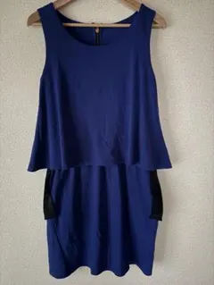 【ナノユニバース】ノースリーブ ワンピース