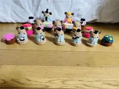 ハンドメイド　くまのひな飾り