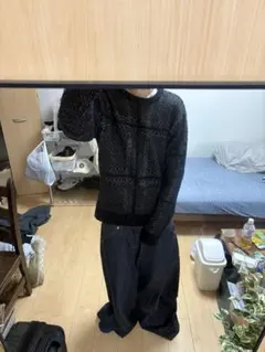 90s古着 柄ニット gx1000 Passport yardsale dime