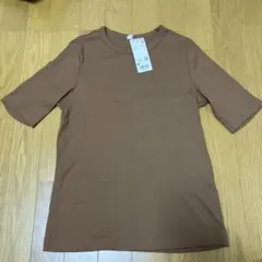 UNIQLO ブラウン 半袖Tシャツ M