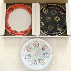 ちいかわ寿司　お寿司屋さんみたいなお皿（特上）、(上)、くら寿司　集合