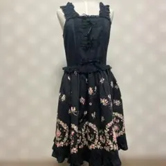KRIZIA 新品タグ付き シルク100％ 花柄ワンピース フリル 高級42 