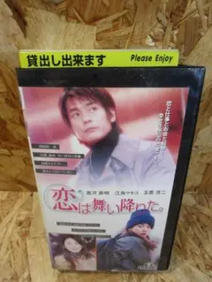 （激レア・未DVD化）恋は舞い降りた。 [VHS] 江角マキコ , 唐沢寿明