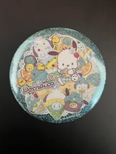 サンリオ　キラキラBIG缶バッジ