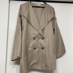 新品未使用】 talbyyumi トレンチポンチョコート ベージュ しまむら