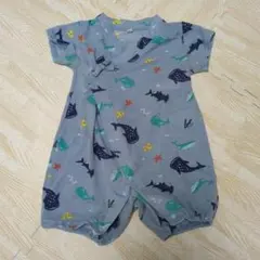 海の生き物ロンパース 80サイズ