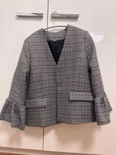 【J様専用】Mila Owenノーカラージャケット美品
