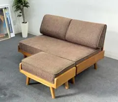 ウニコ アルベロ ALBERO オットマン 2pソファ 北欧 オットマンとセット】ALBERO(アルベロ) カバーリングソファ 2