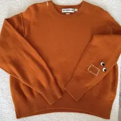 UNIQLO（ANYA HINDMARCH ）オレンジ ニットセーター L