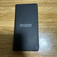 MACKINTOSH PHILOSOPHY 手帳型ケース ブラック