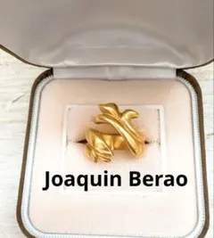 【美品】ホアキンベラオ Joaquin Berao リング ゴールドカラー