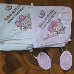 コリラックマ　メゾンドフルール　ハンカチ