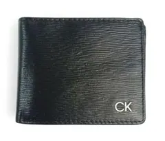 新品カルバンクラインCALVIN KLEINメンズ２つ折り財布、訳有り品です。のサムネイル
