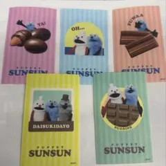 パペットスンスン セブンイレブン ステッカー セット