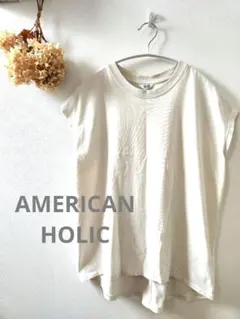 AMERICAN HOLIC フレンチスリーブTシャツ　Lサイズ