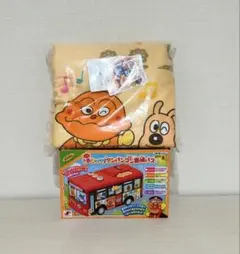 おしゃべりアンパンマン路線バス&ブランケット(黄)