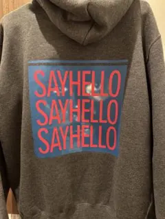 SAYHELLO セイハロー ジップアップ パーカー フーディのサムネイル