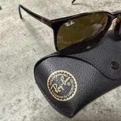美品Ray-Banサングラス RB4387F 902/73 55 ウェリントン