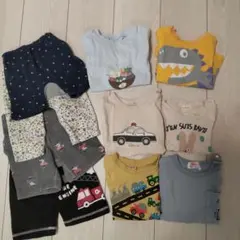 ベビー服セット Tシャツ・ショートパンツ 夏 まとめ売り８０cm 男の子