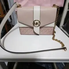 Michael Kors ショルダーバッグ ピンク/ホワイト