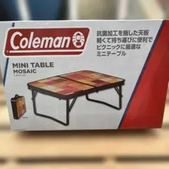 ◇未使用廃盤品◇コールマン ミニ アルミニウム ピクニック テーブル