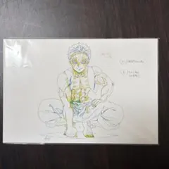 鬼滅の刃 遊郭編 絵巻カフェ二期 猗窩座 原画ポストカードセット