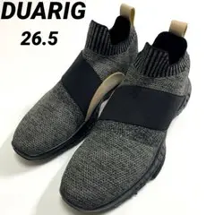 新品タグ付き　DUARIG スニーカー　チャコールグレー　26.5のサムネイル