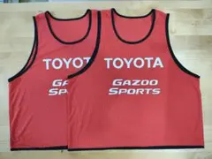 TOYOTA GAZOO SPORTS ビブス 2枚セット