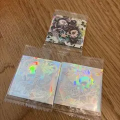 鬼滅の刃　ウエハースシール　極幻レア　3枚セット