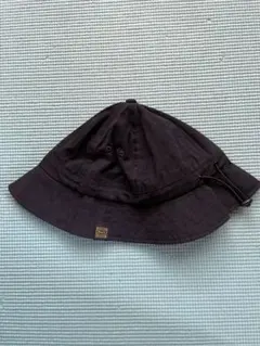 RVCA バケットハット 黒　ドローコード付