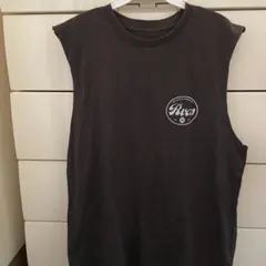 RVCA ノースリーブタンクトップ 黒　チャコール　系のサムネイル