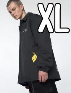 ユニクロカウズ ウォーホル コーチジャケット　ブラック XL