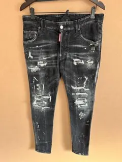 DSQUARED2 Skater Jean Big Zip Distressed - メルカリ