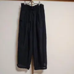 プランテーション イージーワイドパンツ ウエストゴムのサムネイル