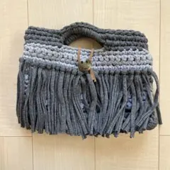 ハンドバッグ ハンドメイド Tシャツヤーン