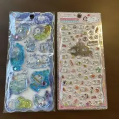 シマエナガ　ウォーターシール　ジュエルプチドロップ