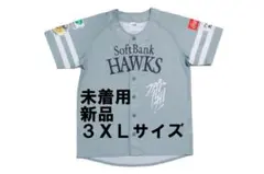 【新品未使用】3XLサイズファイト九州 ユニフォーム ソフトバンクホークス
