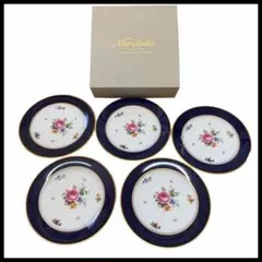 Noritake ノリタケ　花柄 食器セット 5枚　専用箱付き