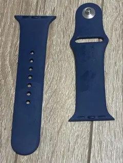 Apple Watch ネイビー シリコンバンド　S/Mサイズ