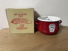 新品未使用　HEINZ ホーロー製 ミニ天ぷら鍋 16cmのサムネイル
