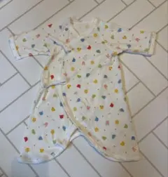 ミキハウス　ベビー肌着 カラフル動物柄 サイズ50