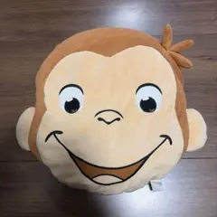 おさるのジョージ　顔　クッション　ぬいぐるみ　Curious Georgeのサムネイル