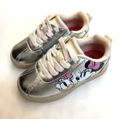 ZARA キッズ シューズ ディズニー ミニー シルバーのサムネイル