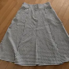 ZARA ギンガムチェック フレアスカート