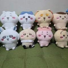 ちいかわ　しーぷわぬいぐるみ①全4種　②全4種　計8点コンプリートセット