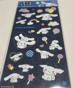 サンリオ デニムステッカー シナモロール