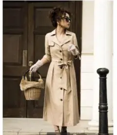 お値下げ♡ エイミー スリーブコンビシングルトレンチコート トレンチコート