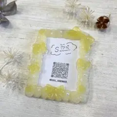 ホイップデコ硬質カードケース 黄色 トレカサイズ ③